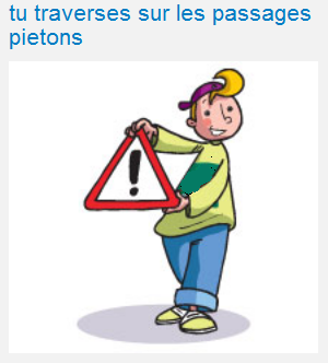 PAS DE PASSAGE PIETONS POUR NOS ENFANTS