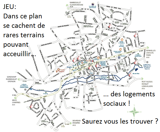 Logements sociaux: le terrain du « Champs des Pommiers » n’était pas le seul possible à Saint Arnoult !