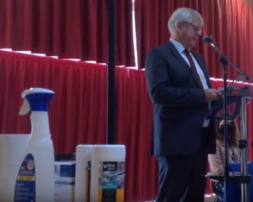 04 juillet 2020: le discours agressif de Jean-Claude Husson en video