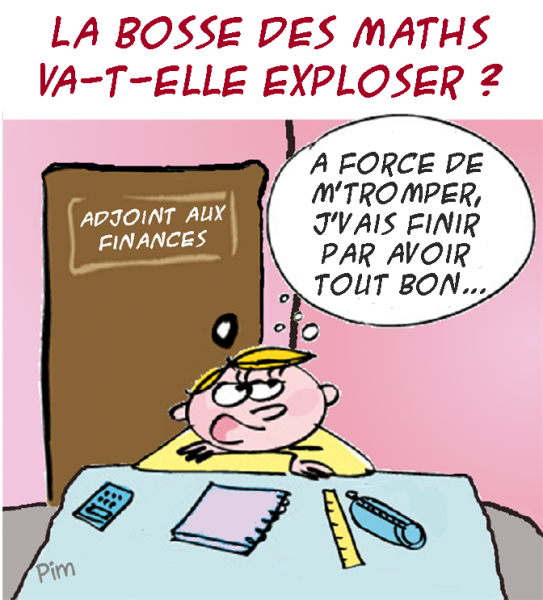 Règle de calcul du règne Husson: 109 – 105 = + 100 000 euros à payer en plus… et une ville de moins en moins bien entretenue